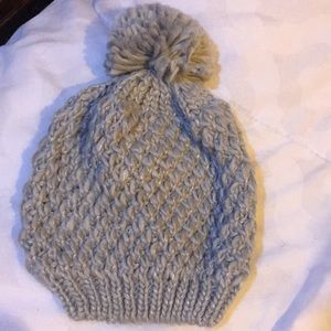 Knitted beanie hat